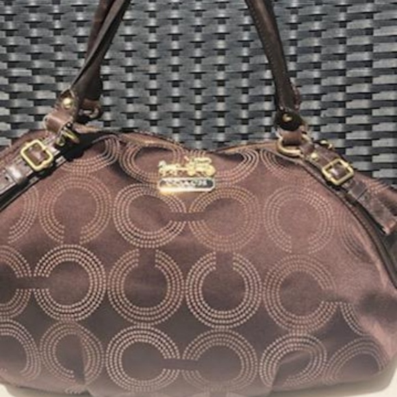 Authentic Brown Coach Bag - Picture 2 of 6